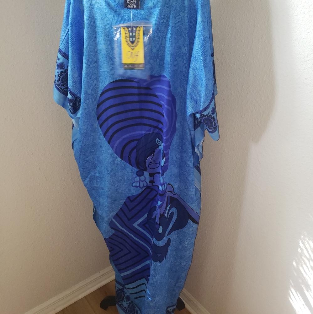 Just In- New/NWT Ladies African Woman Kaftan Abaya - Picture 14 of 16